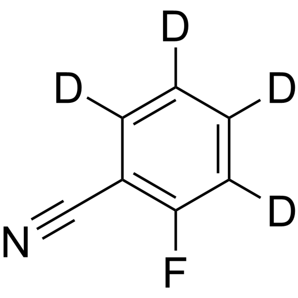 2-Fluorobenzonitrile-d4 (o-Fluorobenzonitrile 2-Fluorobenzonitrile-d4) 2256740-46-0